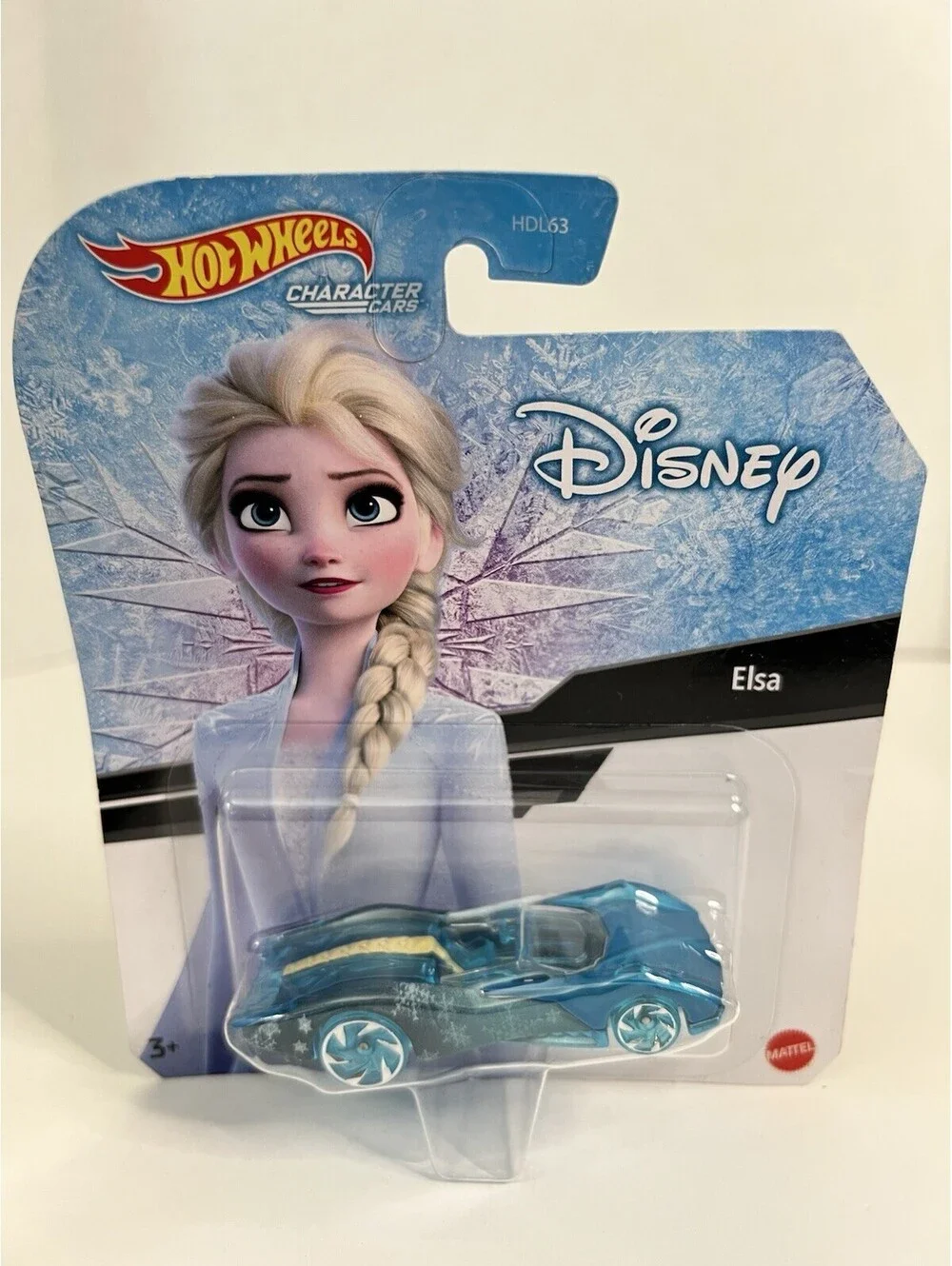NEW Mattel GYB22 Hot Wheels Disney Frozen Movie ELSA DieCast 1:64 Character Car